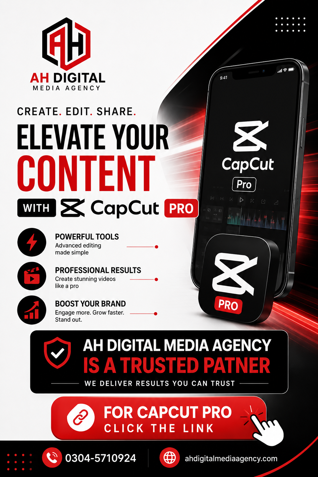 🎬 CapCut Pro – Edit Like a Professional