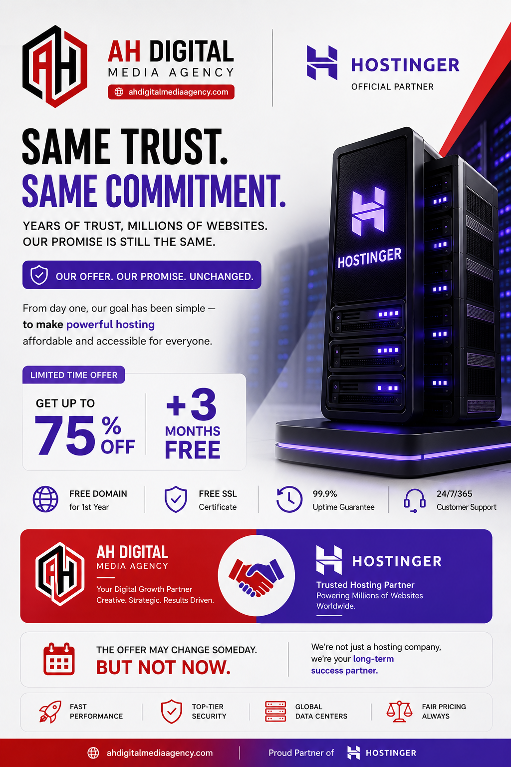 Launch Your Website with Hostinger – Exclusive Discount via AH Digital Media Agency 🔥